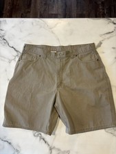 Carhartt Relaxed Fit Canvas Work Shorts, Light Tan/Khaki — listing 5
