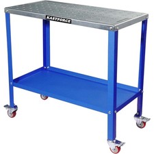 Heavy-Duty Industrial Steel Welding Work Table on Casters, 5' x 8' — listing 2