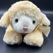 Plush Sheep / Lamb Stuffed Animal with Black Face and Legs — listing 6