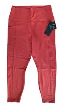 90 Degree by Reflex Capri Leggings with Mesh Panels, Size S, Magenta, listing 3