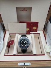 Omega Seamaster Planet Ocean Co-Axial Chronometer Chronograph Watch, Black Dial — listing 5