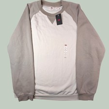 Levi's Red Distressed Logo Crewneck Sweatshirt, Men's Medium, listing 2