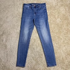 American Eagle Women's High-Rise Super Super Stretch Jeggings, Red, Size 18 — listing 4