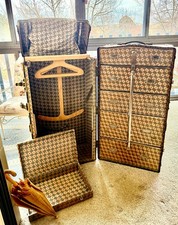 Belber Wardrobe Steamer Trunk 40in Antique 1920s