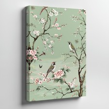 Decorative Floral Print Canvas Wall Art Panel — listing 2