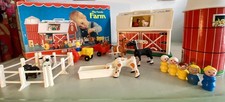 Fisher-Price Play Family Farm #915 with Silo, Animals, Tractors & Little People