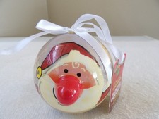 Twinkling Treasures Blinking Santa Christmas Ornament with 6 Colored Lights — listing 2