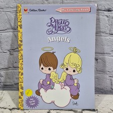 Precious Moments Angels My Coloring Book (Golden Books), Vintage 1990s — listing 5