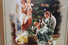 Collector Plate Set with Cherub Angels and Inspirational Verse (3-Piece Sectioned Plate Set) — listing 4