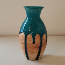 Vintage Drip Glaze Pottery Jardiniere Planter — listing 6