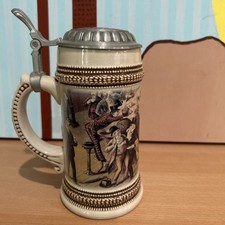 Paul Sebastian Fine Fragrance Co. 1999 Limited Edition German Beer Stein with Pewter Lid — listing 3