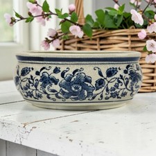 Chinese Blue and White Porcelain Octagonal Cachepot / Small Planter — listing 5