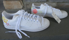 Adidas Stan Smith White/Green Leather Sneakers — listing 2