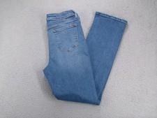 Vigoss Jeans Women's Distressed Light Wash Ripped Skinny Jeans, Size 3/4