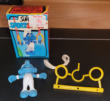 Vintage Gymnast Super Smurf Figurine (No Parallel Bars) — listing 3