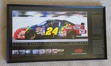 Jeff Gordon #24 DuPont Motorsports Framed Collectible with First Day Cover Stamp and Coin — listing 6