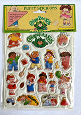 Cabbage Patch Kids Puffy Stick-Ons Style 6 'The Legend of the Cabbage Patch Kids' Sealed Sticker Pack — listing 6