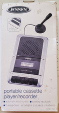 Jensen MCR-100 Portable Cassette Player/Recorder
