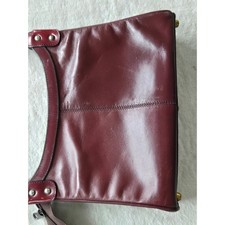 Vintage John Romain Black Leather Crossbody Camera Bag Purse with Original Hang Tag, Style #9011 — listing 6