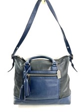 Coach Legacy Rory Satchel in Plum Leather with Tassels — listing 6