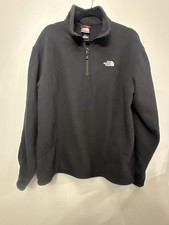 The North Face Men's TKA 100 Glacier 1/4 Zip Fleece Pullover Gray Large — listing 3