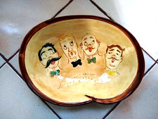 Pennsbury Pottery "Sweet Adeline" Barbershop Quartet Hand-Painted Pitcher