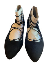 Jennifer Lopez Black Floral Lace Peep-Toe Platform Pumps, Size 8.5 — listing 4
