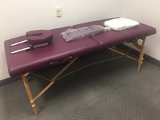 Ironman Portable Folding Massage Table with Adjustable Face Cradle (Blue) — listing 2