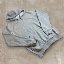 Carhartt Rain Defender Loose Fit Midweight Sleeve Logo Hooded Sweatshirt, Size 2XL — listing 3