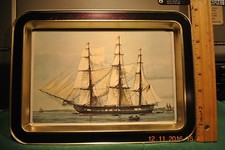 Vintage Old Mr. Boston Liquor Bottle Labels Decorative Tray — listing 4