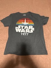 Star Wars 1977 Retro Sunset X-Wing Graphic T-Shirt — listing 2