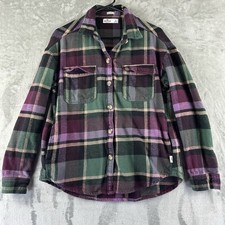 Hollister California Plaid Fleece Shirt Jacket (Shacket), Size L — listing 4
