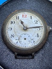 Antique Trench-Style Ladies' Wristwatch with Enamel Dial, Maker Unknown — listing 5