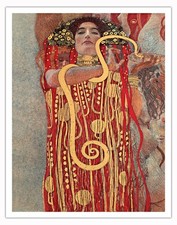 Gustav Klimt 'Hygieia' Framed Art Print (Detail from Medicine) — listing 6