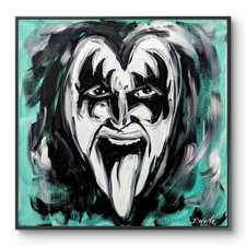 KISS-Inspired Female Band Fantasy Art Print, Signed by Artist — listing 3