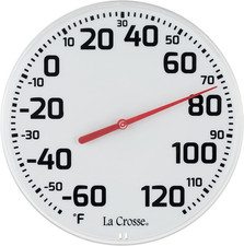 La Crosse Technology Round Dial Indoor/Outdoor Thermometer — listing 4