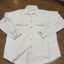 St. John's Bay Chamois Cloth Button-Down Shirt with Suede Elbow Patch Detail — listing 5