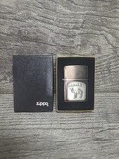 Zippo Camel Brushed Chrome Lighter with Raised Pewter Camel Emblem — listing 6