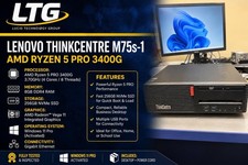Lenovo ThinkCentre M75s Small Form Factor Desktop - AMD Ryzen 5 PRO 5650G, 16GB RAM, 256GB SSD — listing 2
