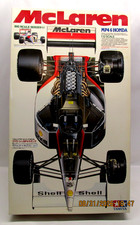 Tamiya Big Scale Series No. 26 McLaren MP4/6 Honda 1:12 Scale Model Kit Opened but complete — listing 2