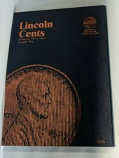 Whitman No. 9030 Lincoln Wheat Cent Folder 1941-Starting Album with Partial Coin Collection