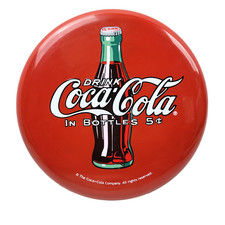 Coca-Cola 'Delicious Refreshing' Victorian Lady Reproduction Tin Sign — listing 3