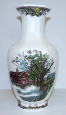 Johnson Brothers Friendly Village 50th Anniversary Limited Edition Vase — listing 3