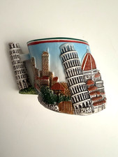 Pisa Souvenir Espresso Mug, Cobalt Blue with Gold Leaning Tower Design — listing 5