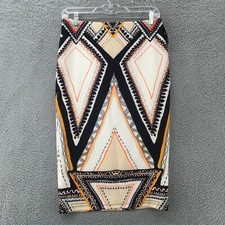 Mossimo Stretch Geometric Print Pencil Skirt, Size 14 — listing 3