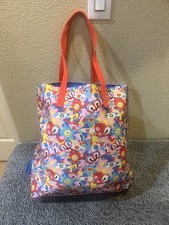Estée Lauder Two-Tone Faux Leather Tote Bag with Croc-Embossed Side Panels — listing 6
