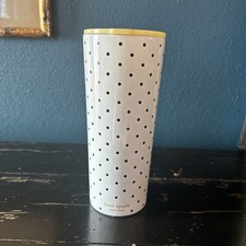 Kate Spade New York Insulated Tumbler with Reusable Straw, Polka Dot — listing 3