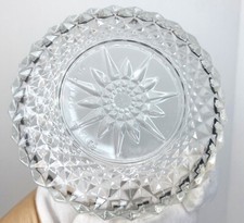 Arcoroc France Diamant Starburst Cut Glass Dessert Bowl 5" — listing 6