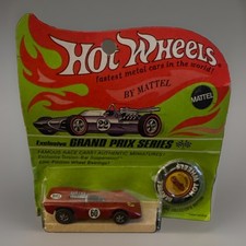 Hot Wheels Redline 'Beach Bomb' style Flower Power Van (Hippie Mobile) in Hot Pink/Magenta — listing 2