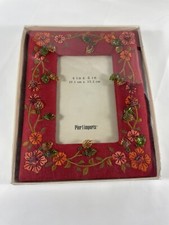 Pier 1 Imports Black Metal Desktop Picture Frame, Mission/Prairie Style, 3.5" x 3.5" — listing 4